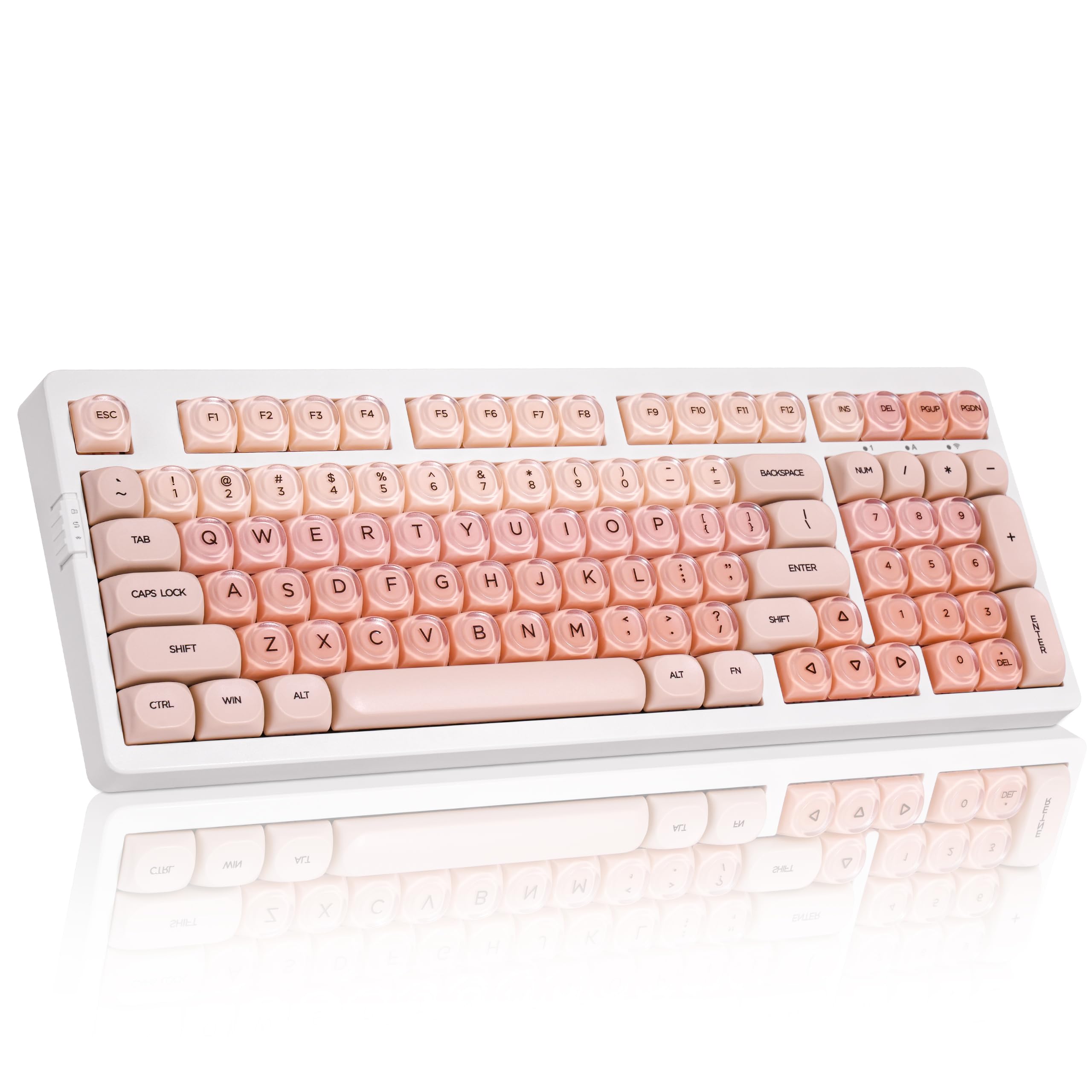 Amazon | ZORNHER ZH980 ・ ファンデーション メカニカルキーボード